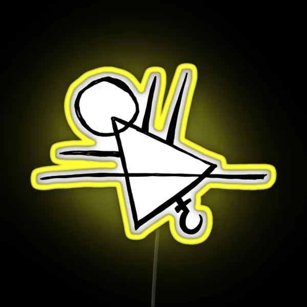 Yellowjackets Symbol RGB Neon Sign