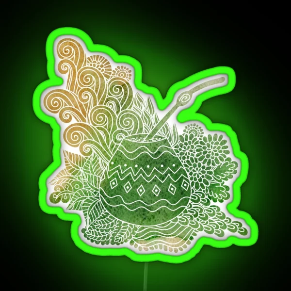 Yerba Mate RGB Neon Sign