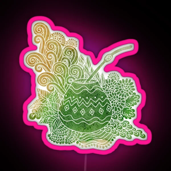 Yerba Mate RGB Neon Sign