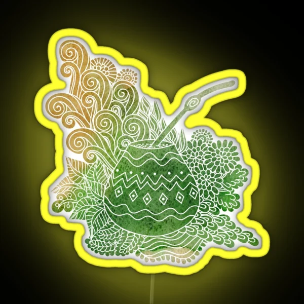 Yerba Mate RGB Neon Sign