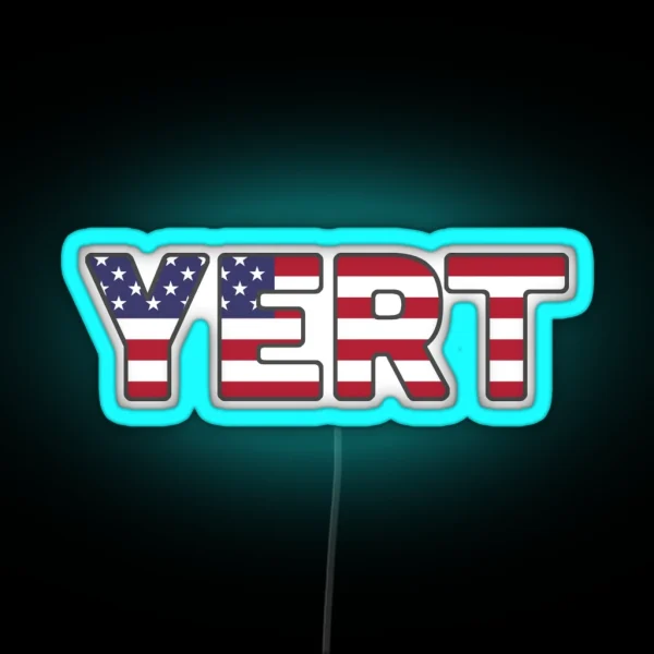 YERT Led Sparta TN RGB Neon Sign