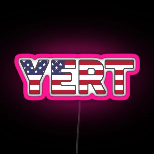 YERT Led Sparta TN RGB Neon Sign