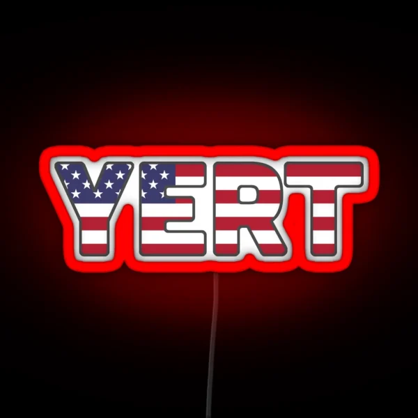 YERT Led Sparta TN RGB Neon Sign