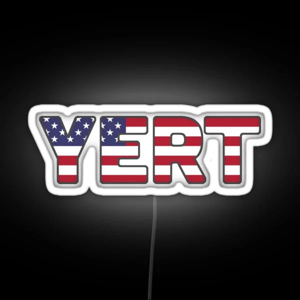 YERT Led Sparta TN RGB Neon Sign