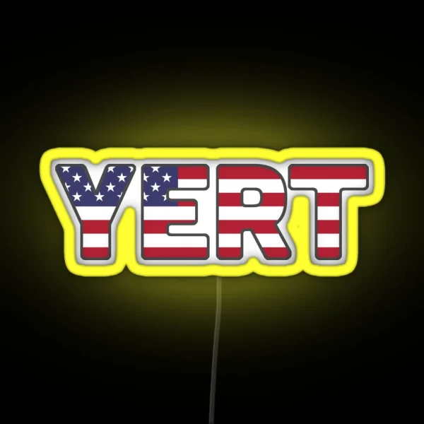 YERT Led Sparta TN RGB Neon Sign