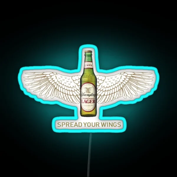 Yeungling Wings RGB Neon Sign