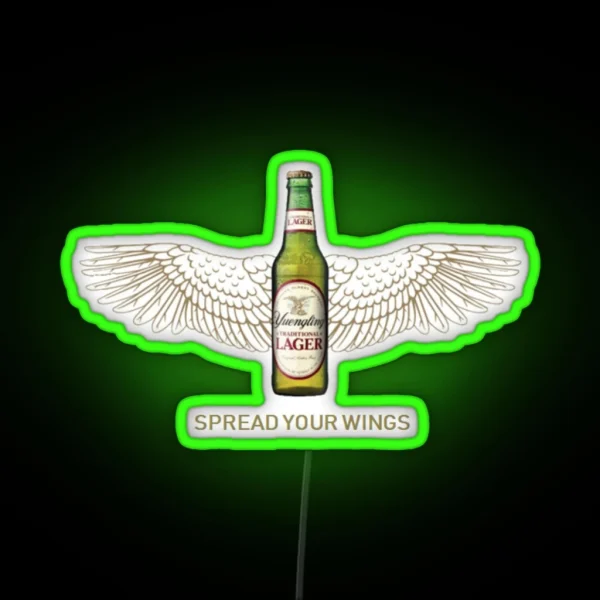 Yeungling Wings RGB Neon Sign