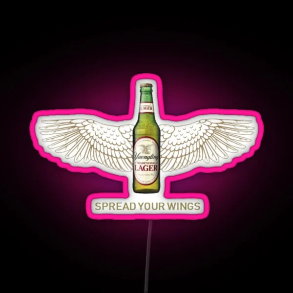 Yeungling Wings RGB Neon Sign
