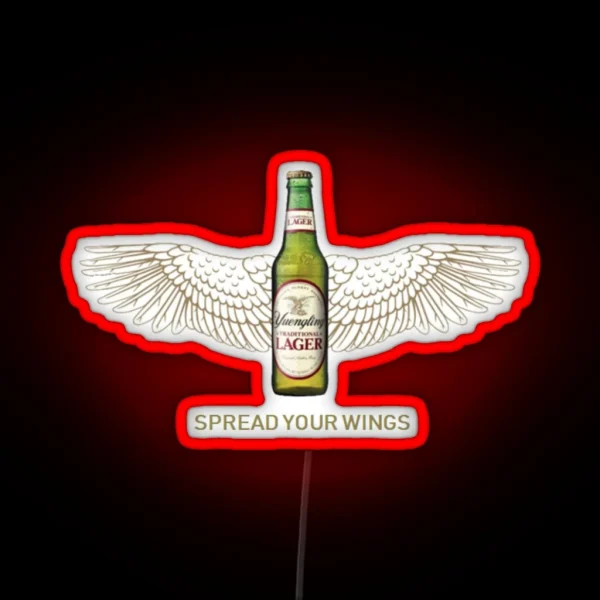Yeungling Wings RGB Neon Sign