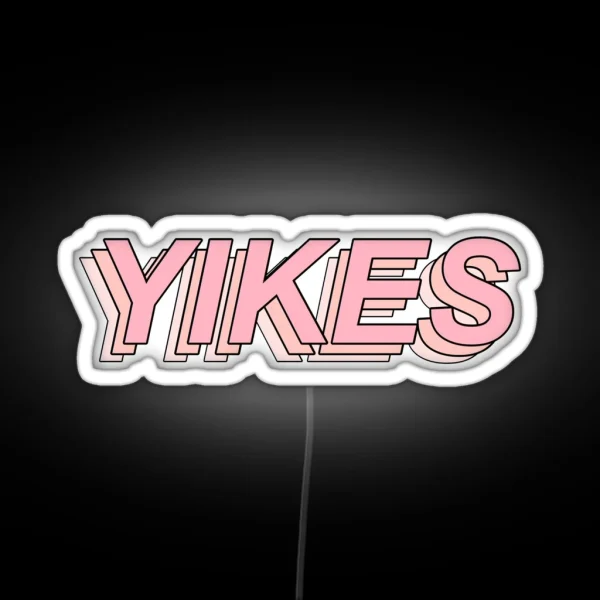 YIKES Aesthetic Led RGB Neon Sign
