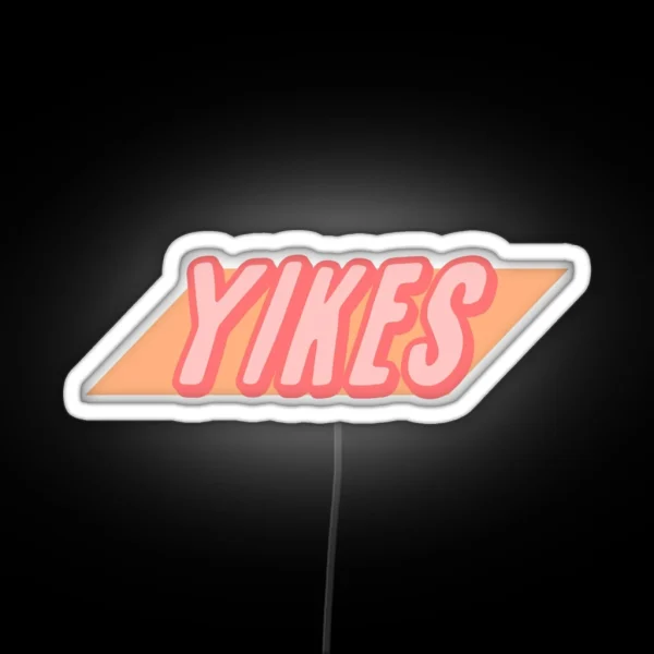 Yikes Design RGB Neon Sign