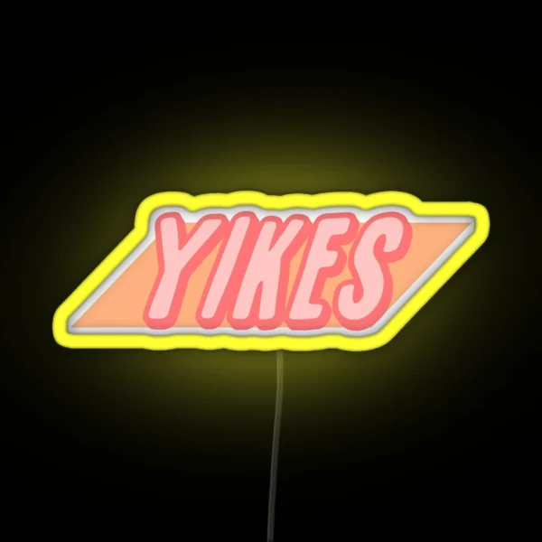 Yikes Design RGB Neon Sign