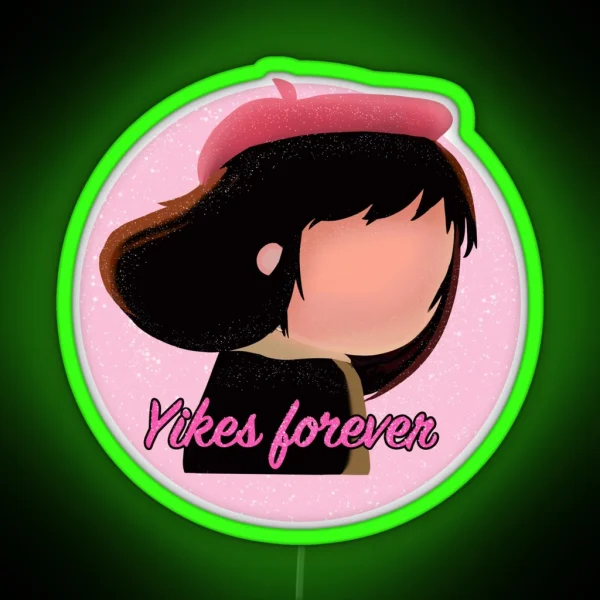 Yikes Forever Little Misfortune RGB Neon Sign