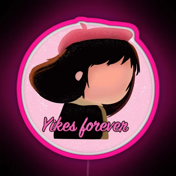 Yikes Forever Little Misfortune RGB Neon Sign