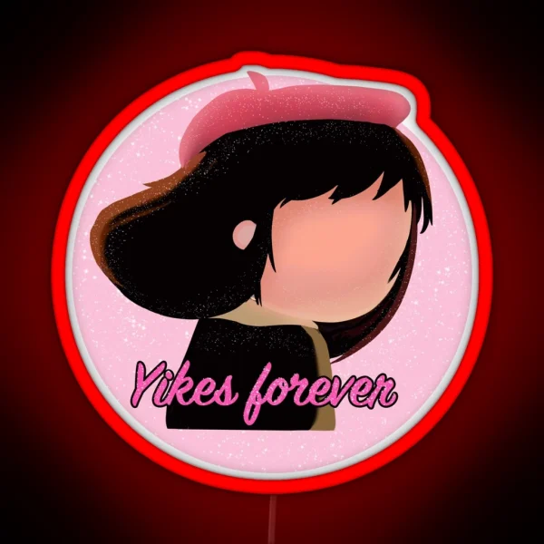 Yikes Forever Little Misfortune RGB Neon Sign