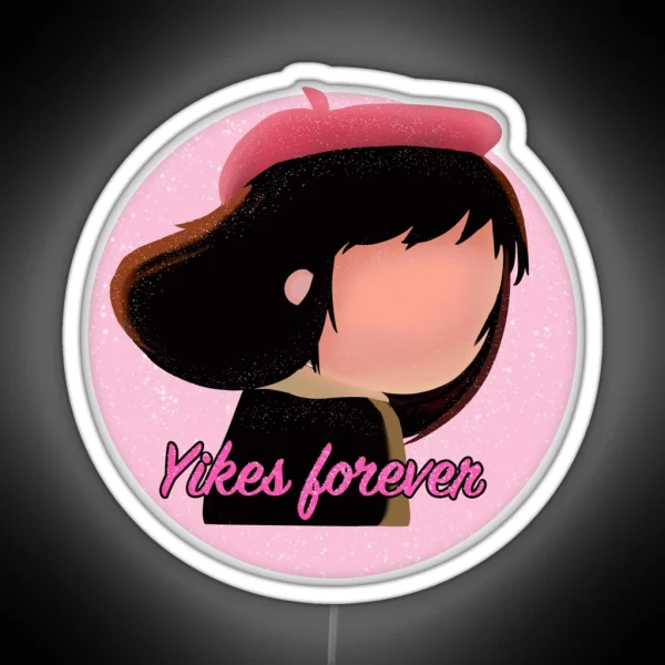 Yikes Forever Little Misfortune RGB Neon Sign