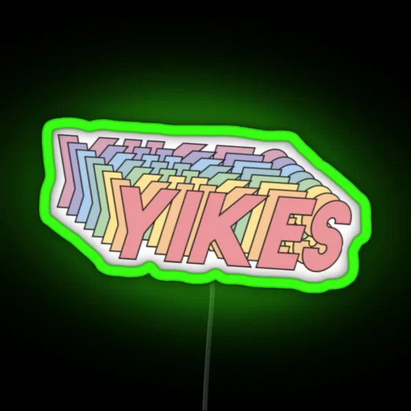 Yikes Led RGB Neon Sign