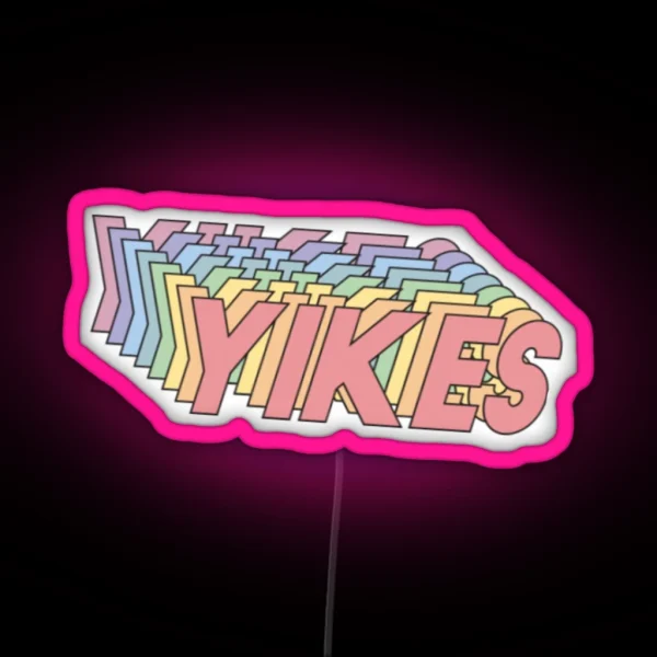 Yikes Led RGB Neon Sign