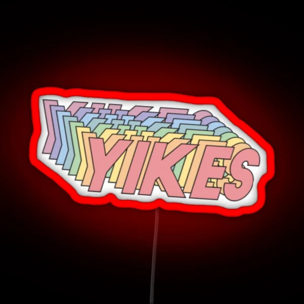 Yikes Led RGB Neon Sign