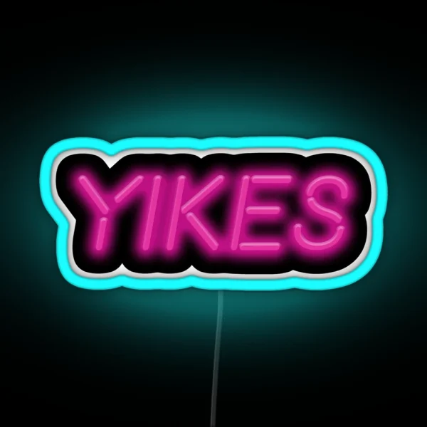Yikes Neon Sign RGB Neon Sign