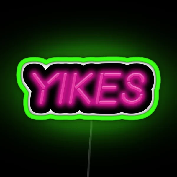 Yikes Neon Sign RGB Neon Sign