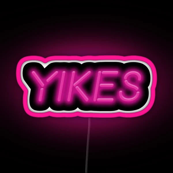Yikes Neon Sign RGB Neon Sign