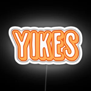 Yikes RGB Neon Sign