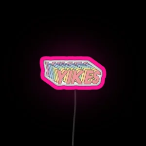 Yikes RGB Neon Sign