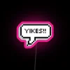 Customizable Color-Changing RGB Neon Sign Display for Home Bar Decorations