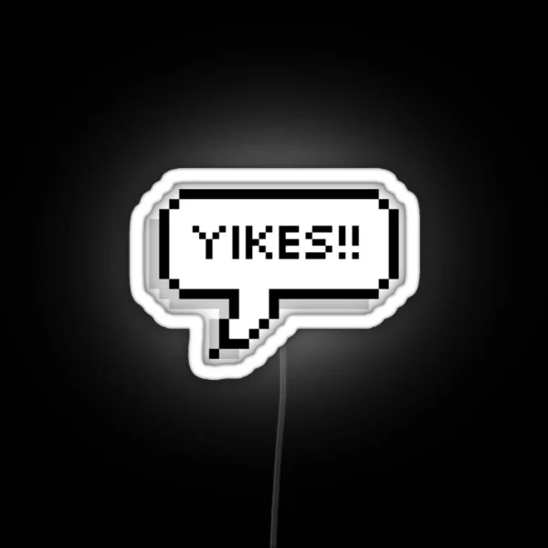 Yikes RGB Neon Sign