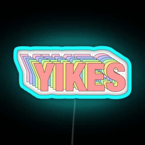 YIKES RGB Neon Sign