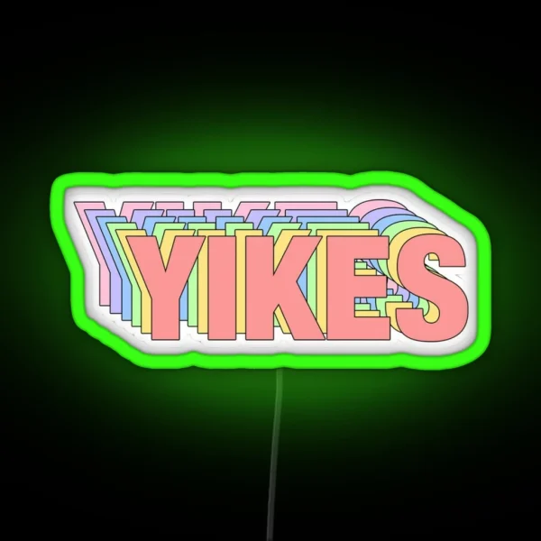 YIKES RGB Neon Sign