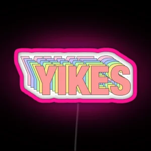 YIKES RGB Neon Sign