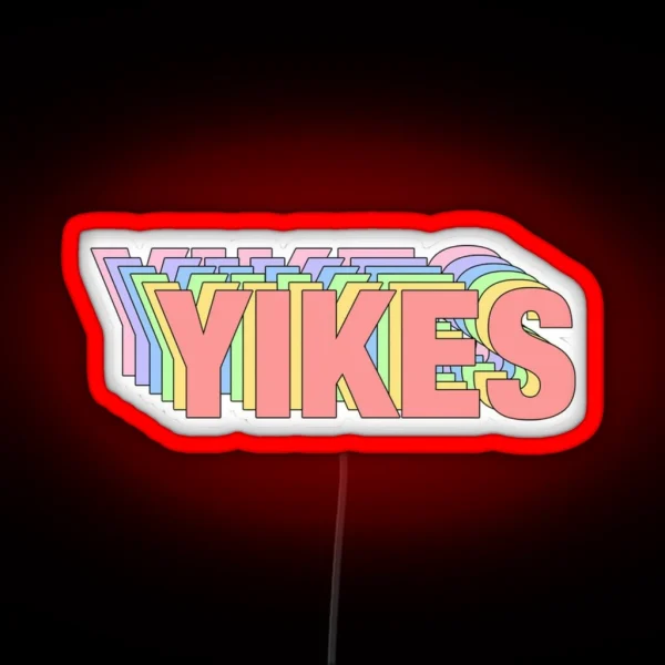 YIKES RGB Neon Sign