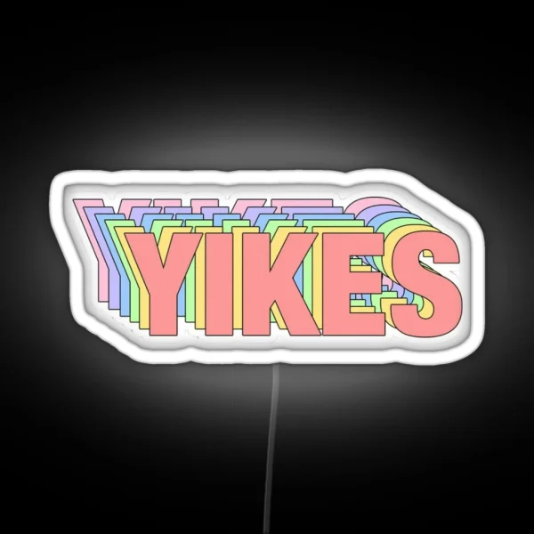 YIKES RGB Neon Sign