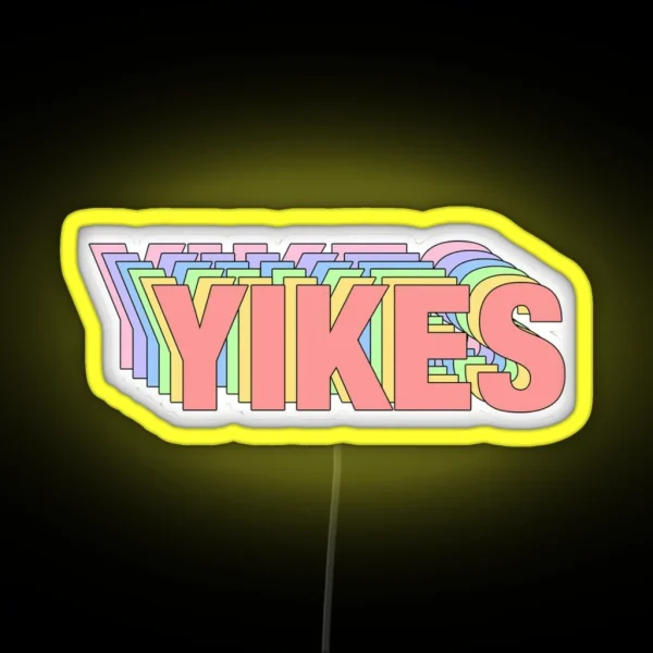 YIKES RGB Neon Sign