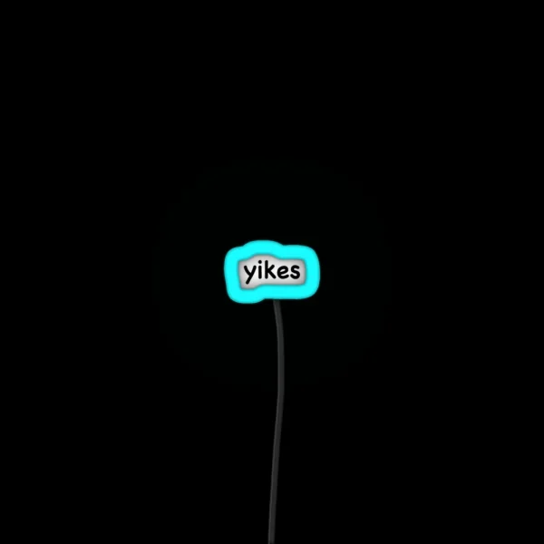 Yikes RGB Neon Sign