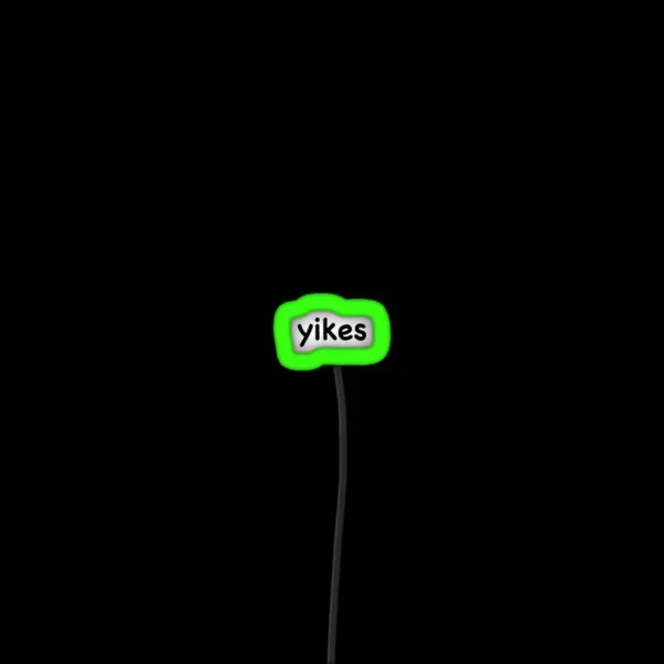 Yikes RGB Neon Sign