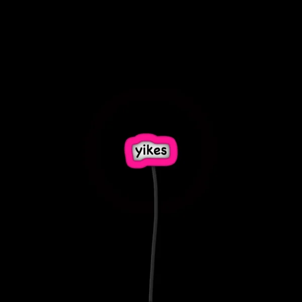 Yikes RGB Neon Sign