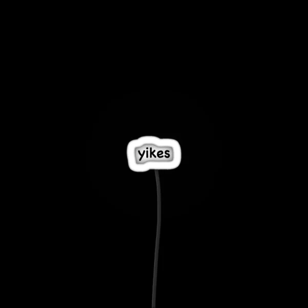 Yikes RGB Neon Sign