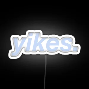 Yikes RGB Neon Sign