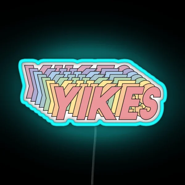 YIKES RGB Neon Sign