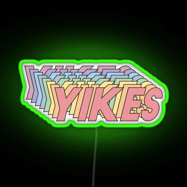 YIKES RGB Neon Sign