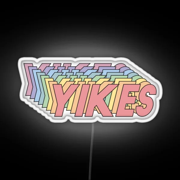 YIKES RGB Neon Sign