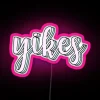 Vibrant RGB LED Canvas Signs for Neon Style and Ambiance Lighting
