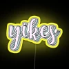 Vibrant RGB Neon LED Sign with Customizable Color Changing Display Options