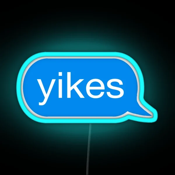 YIKES RGB Neon Sign