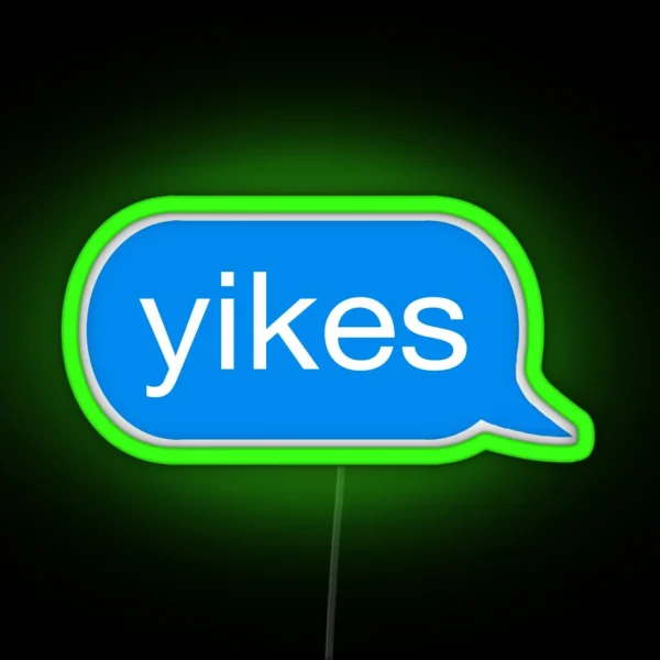 YIKES RGB Neon Sign