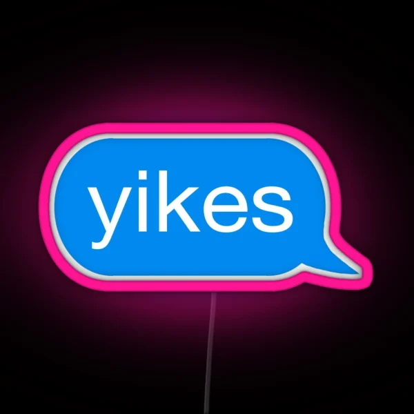 YIKES RGB Neon Sign