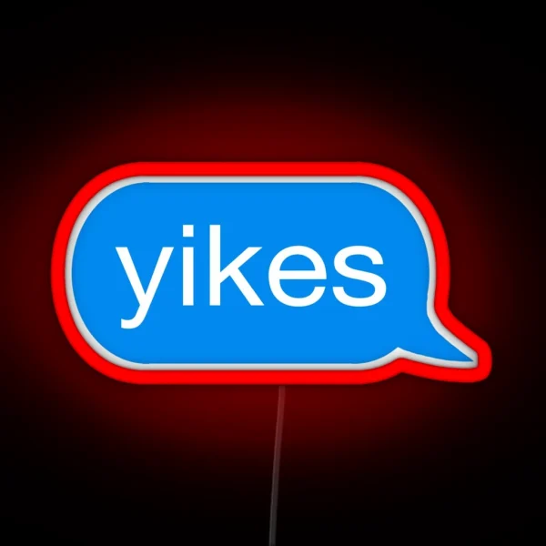 YIKES RGB Neon Sign